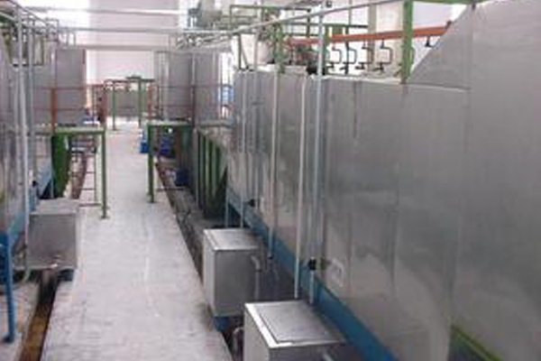 噴淋式前處理生產(chǎn)線(xiàn)